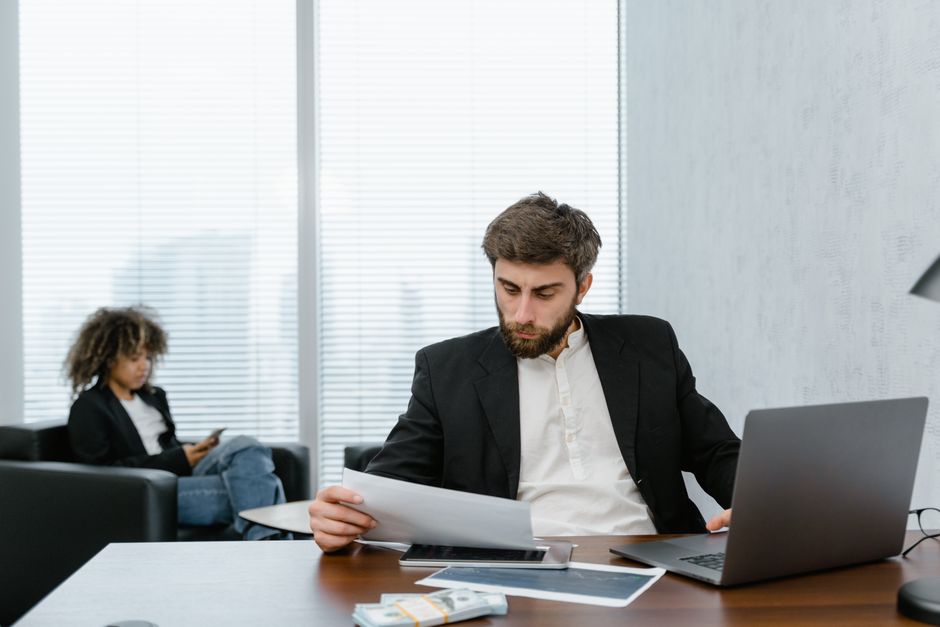 An employee submitting a matching gift request to their employer