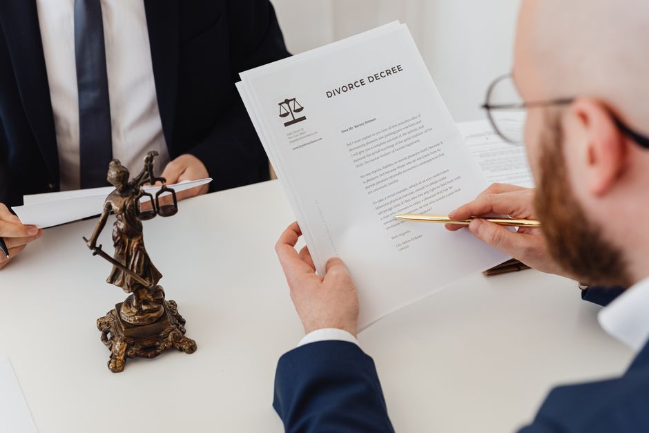 A meeting with an attorney to arrange a charitable bequest