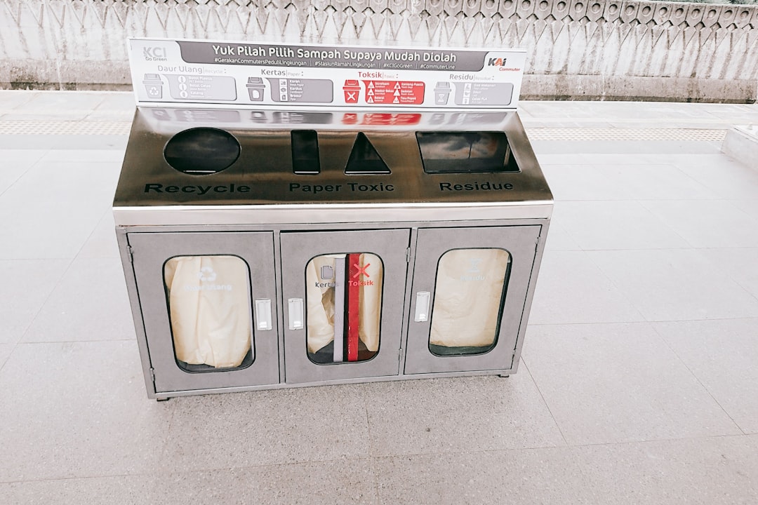 A waterproof feeding station built from a storage bin