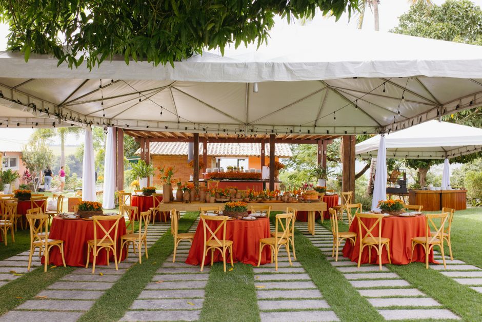 An outdoor tent and table setup for an animal rescue fundraiser event