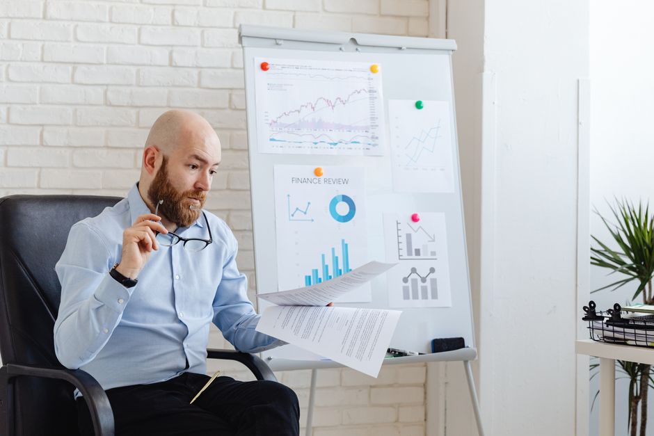 A nonprofit board reviewing the organization's financial report
