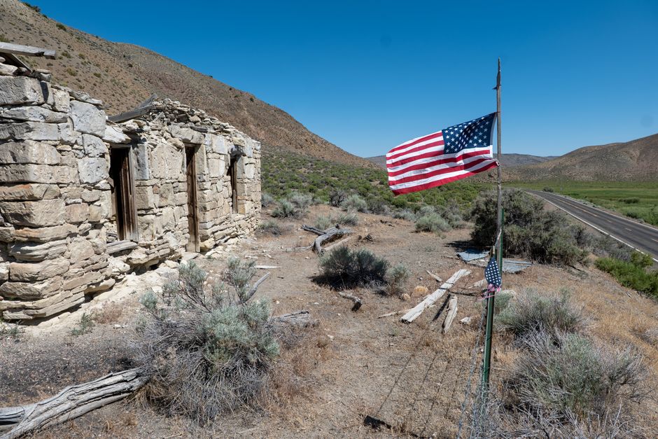 A high desert landscape near Victorville, CA