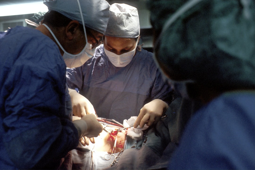 Checking the incision daily without touching it