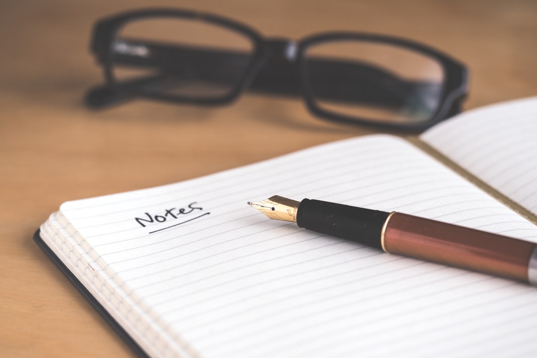Written notes with dates make a report far more useful