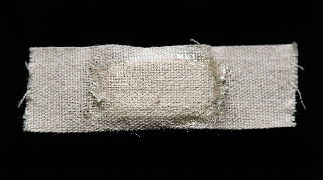 Direct pressure with gauze is the first response to bleeding