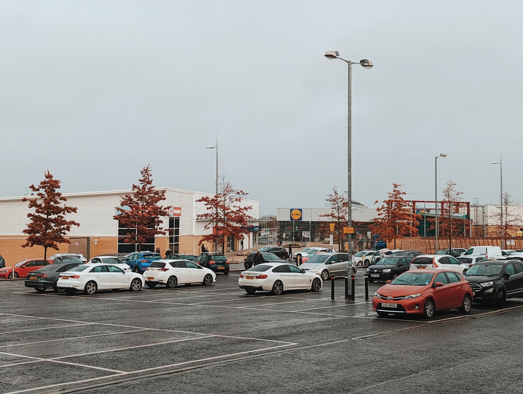 A commercial site of the kind where colonies commonly establish
